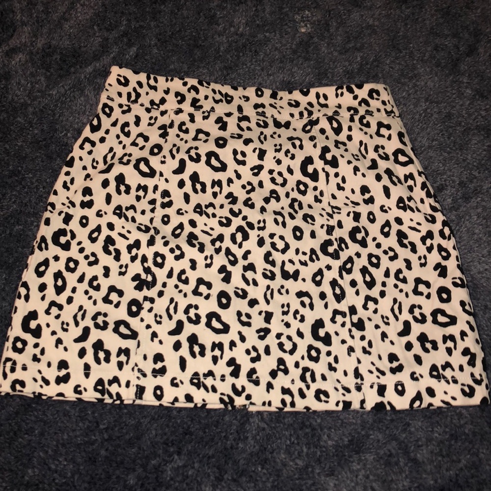 Cow Printed Skirt
